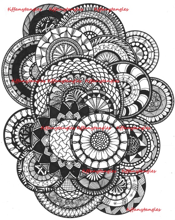 Set A 4 Digital Coloring Pages