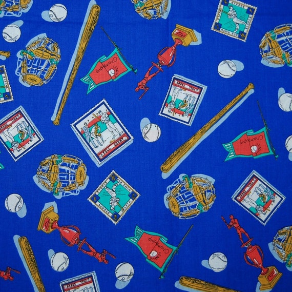 FABRIC Baseball MLB Spring Training Little by vintageinspiration