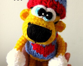 Crochet toy Amigurumi Pattern Dragon. by LilikSha on Etsy