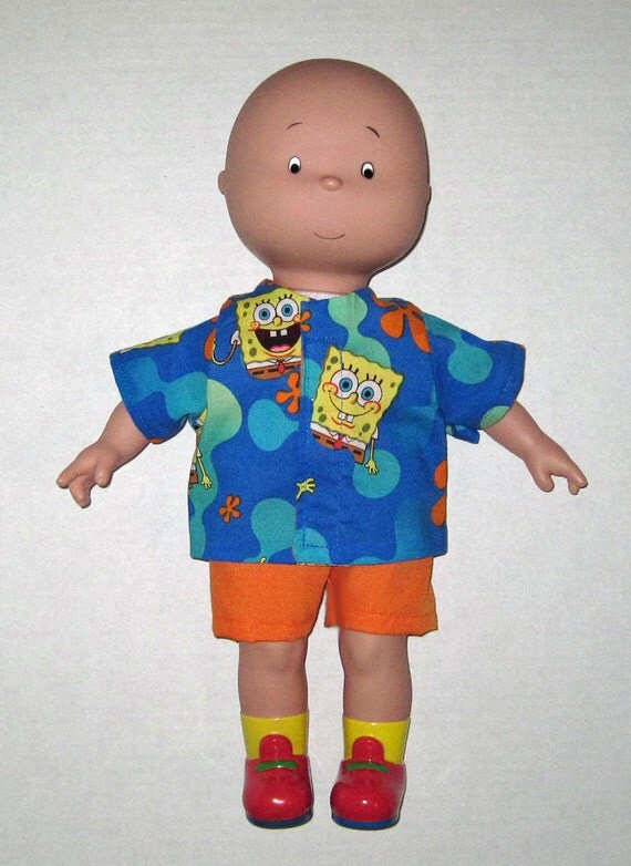 Caillou Classic 14.5 inch Doll Clothes Cute by Dakocreations