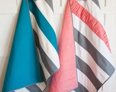 Twins In Stripes Quilt Pattern Baby/Toddler