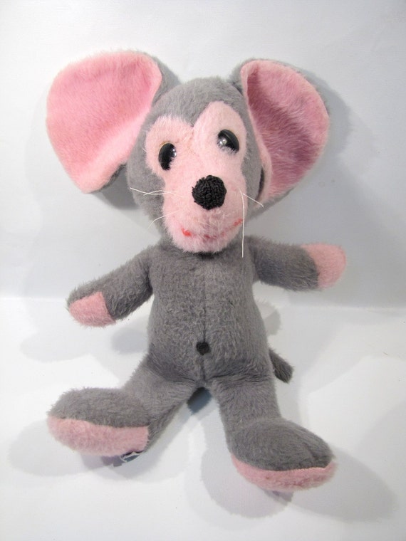 blue mouse plush