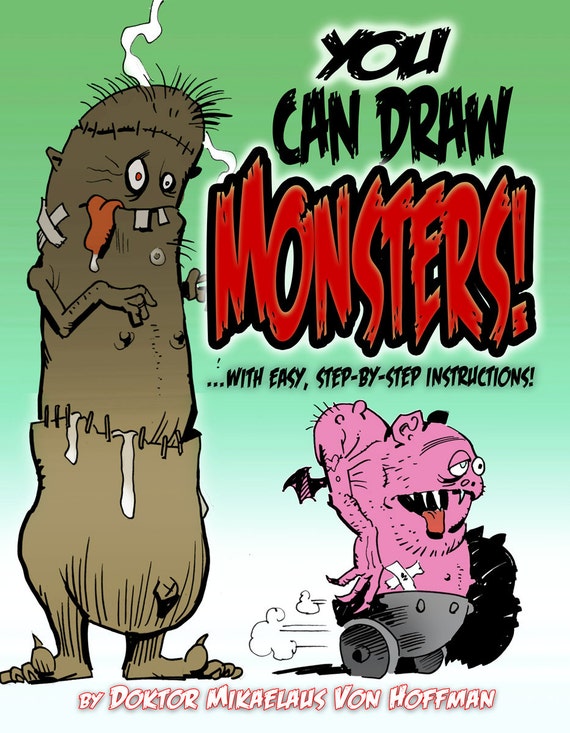 Mike Hoffman Instructional Book Download You Can Draw Monsters