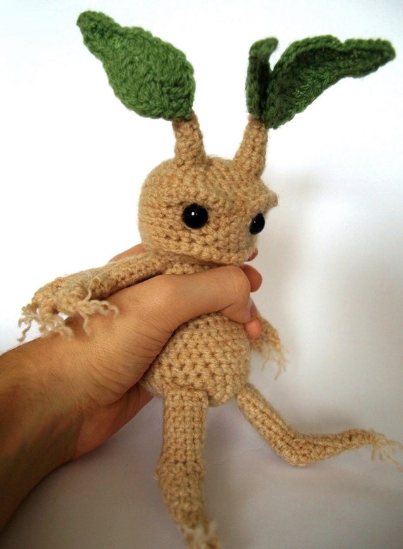 Mandrake Amigurumi Crochet Pattern