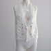 60's Floral Knit Vest Sz S/M