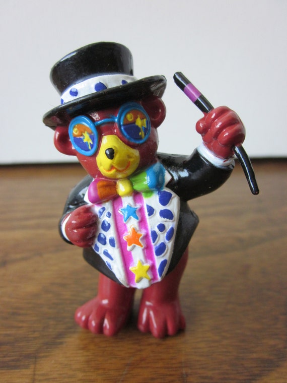 Lisa Frank Hollywood Bear PVC Figure