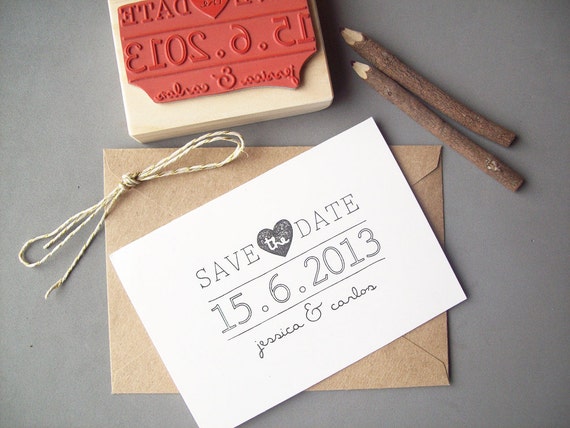 Save The Date stamps 
