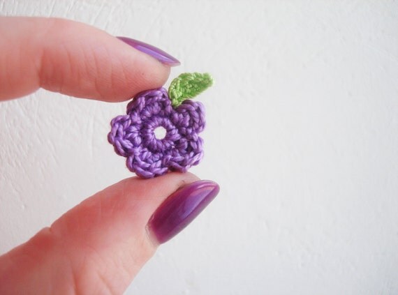 Crochet Flowers & Leaves Garden / Meadow by CrochetPocket ...