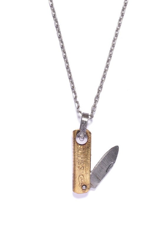 Knife Necklace. Men's necklace and women's necklace.