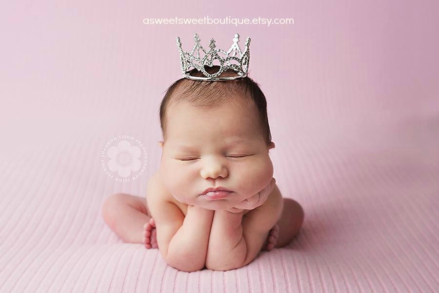 Baby Girl Tiara Baby Crown Newborn Tiara Newborn Crown Newborn