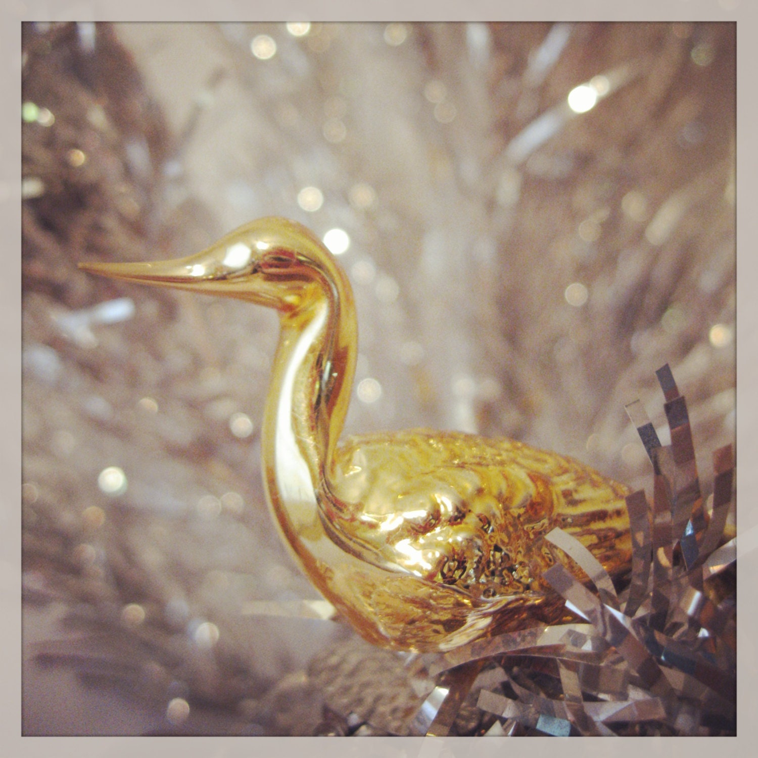 vintage mercury glass bird christmas ornament hand blown vintage mercury glass bird christmas ornament hand blown