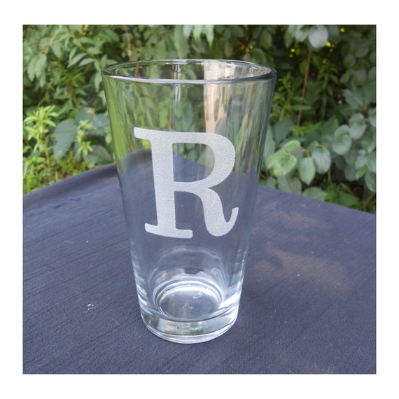 4 Personalized Pint Glasses Engraved by LifetimeCreations on Etsy