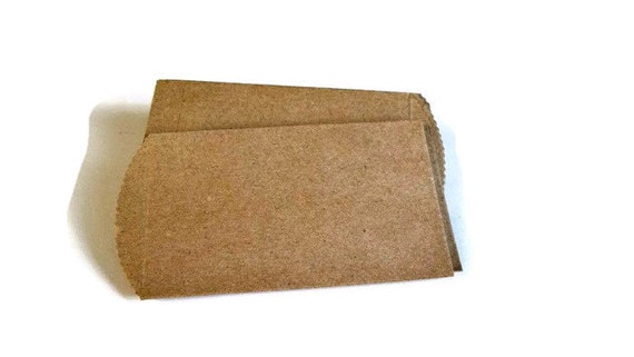 24 kraft  2 1/2'' mini Kraft Mini paper 4'' Paper Bags, bags by