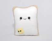 toast plush pillow