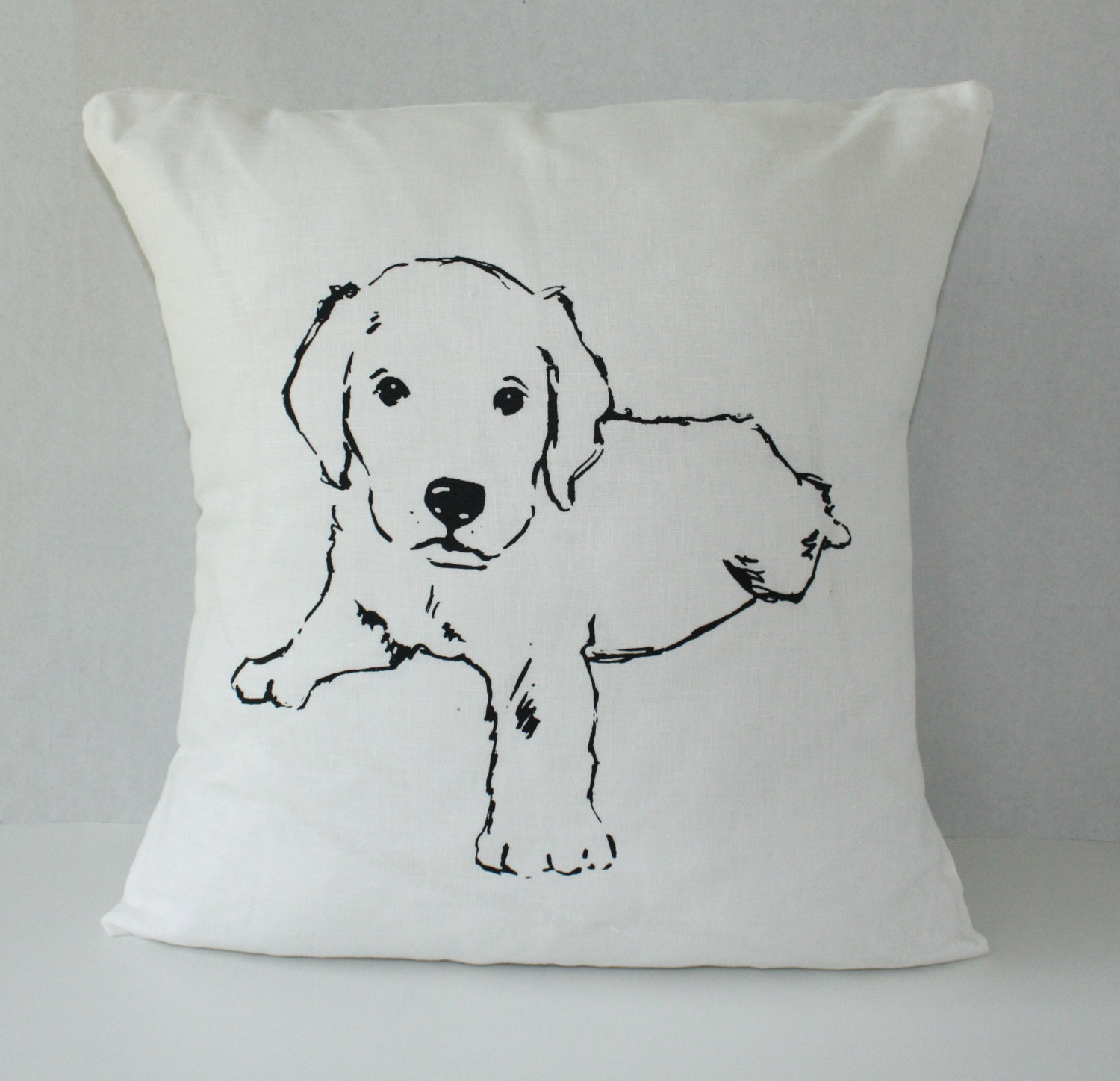 lab dog pillow