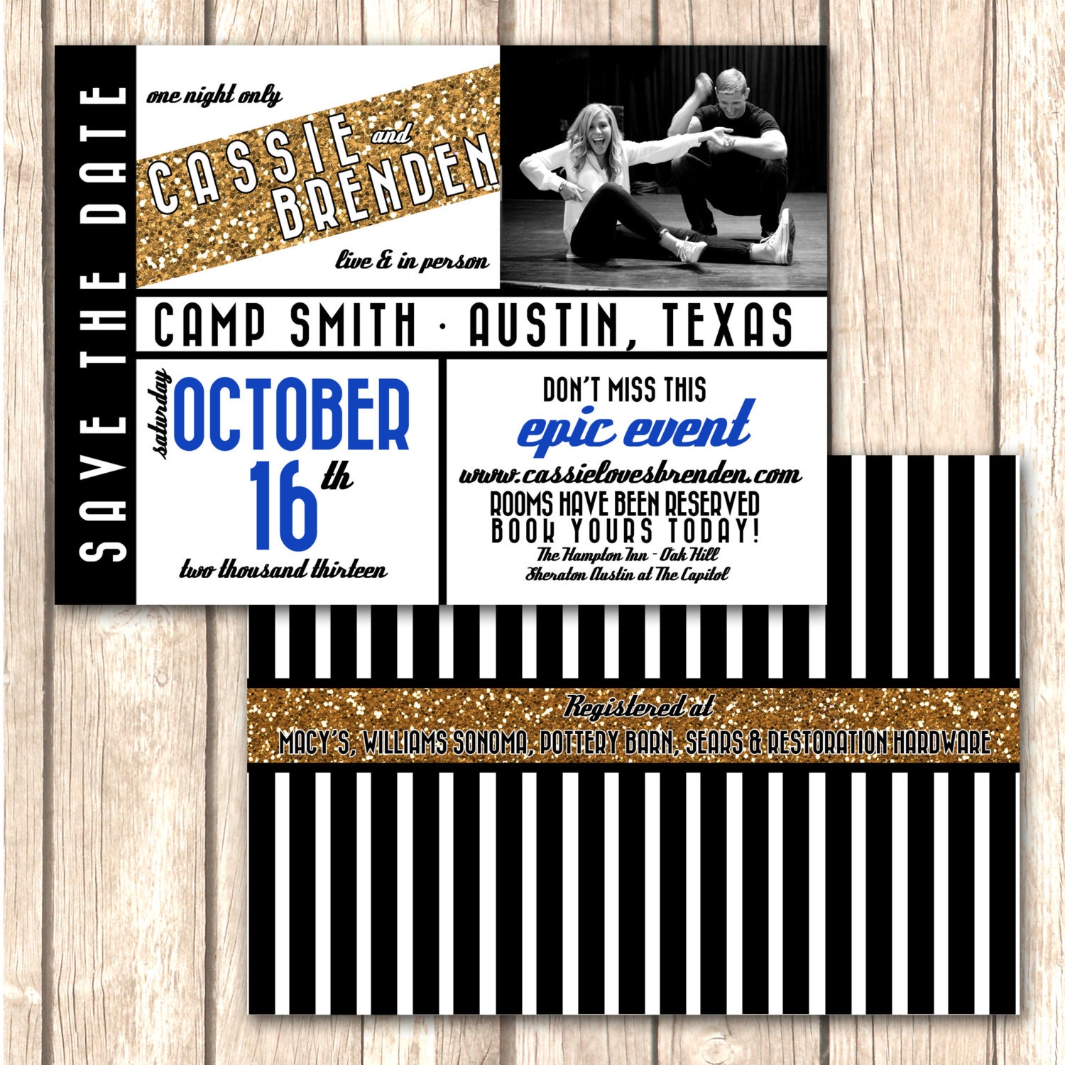 Save The Date Concert Ticket - krxr8gi