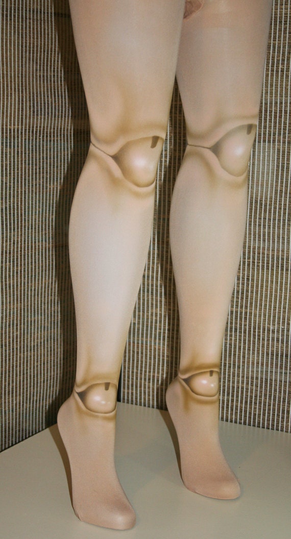 old fashioned 2 sided ball joint doll tights
