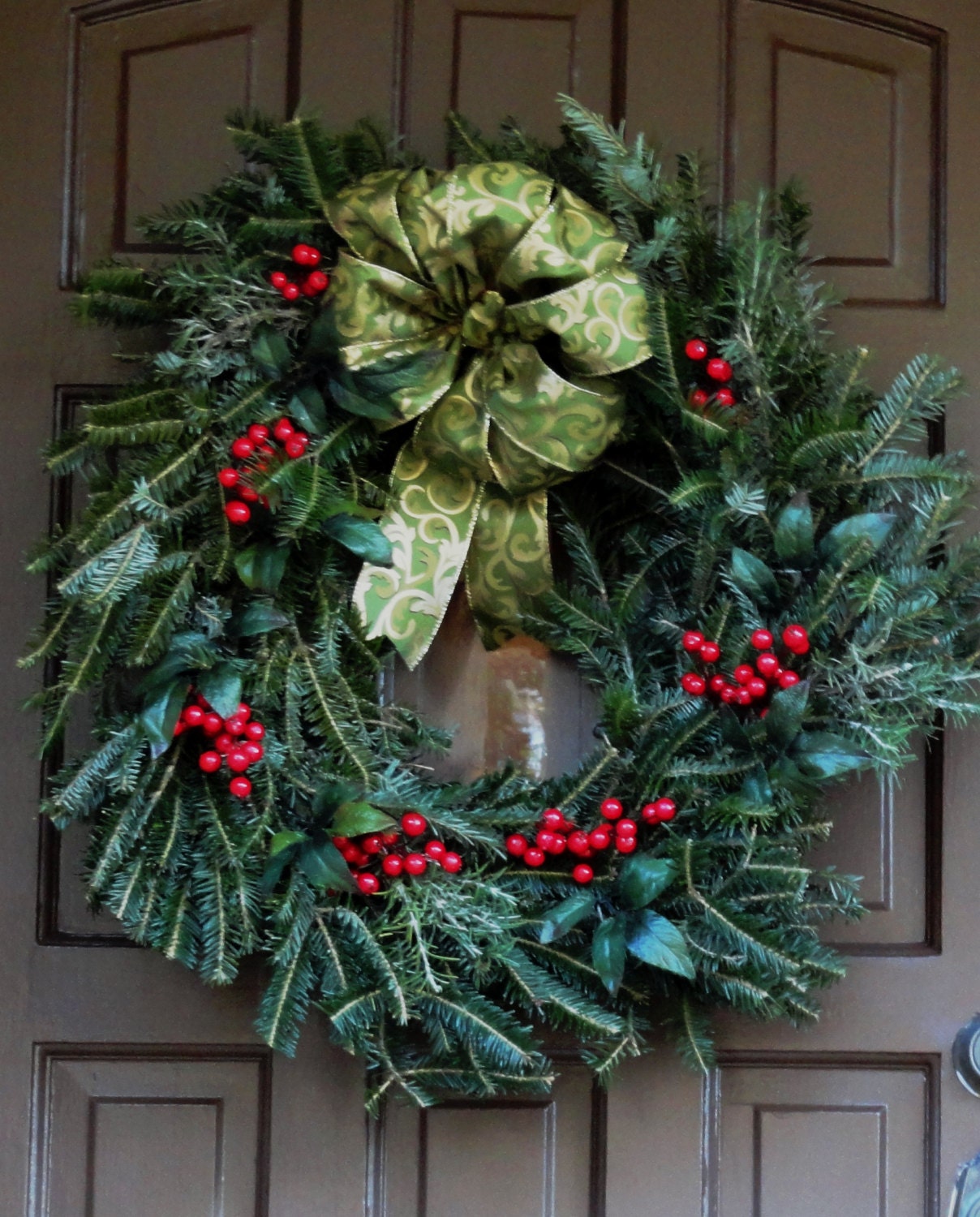 Custom-made Evergreen wreath