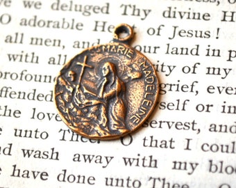St Mary Magdalene Medal - Bronze or Sterling - St Mary Magdalene Sterling Silver Medal - St Mary Magdalene Bronze Medal (SF24-1131)