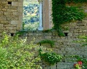 SECRET GARDEN of NINFA, Medieval Tower, window, Enchanted Italy, Fairy, Romantic, Fantasy, Woodland, Green leaves, Rustic stone wall SECRET GARDEN of NINFA, Medieval Tower, window, Enchanted Italy, Fairy, Romantic, Fantasy, Woodland, Green leaves, Rustic stone wall