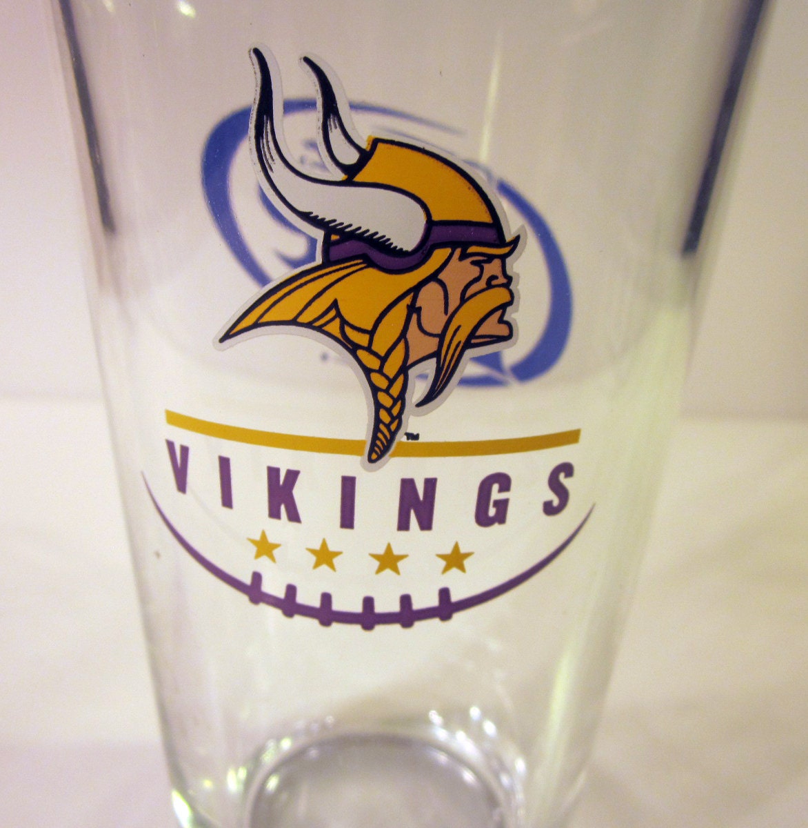 Vintage Miller Lite Beer Viking Series Pint Glass Tumbler Collectible