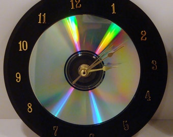 Upcycled 45 Album Clocks