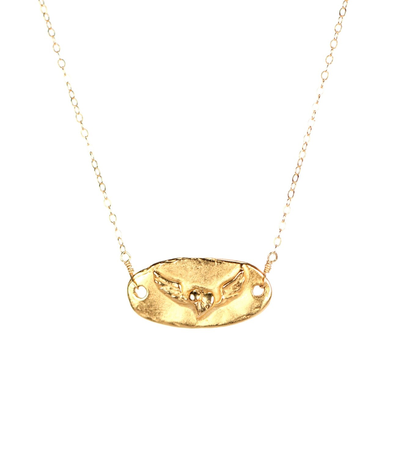 wing necklace gold wings crest necklace sacred heart wing necklace gold wings crest necklace sacred heart