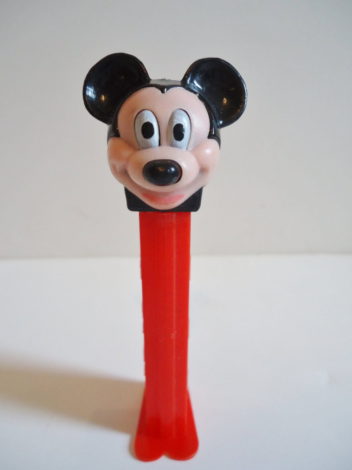 Vintage Disney Mickey Mouse Collectible Red Pez Candy