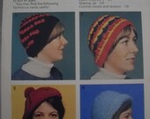 Original pattern. Silver needles. Hats galore pattern no 6. Crochet.