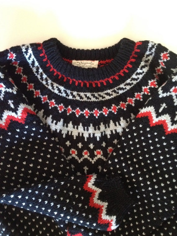 Scandinavian Sweater in Dale of Norway Style / by VintageByBeth