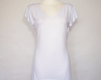 v neck t shirt tunic