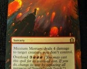 Mizzium Mortars MtG Card Alteration