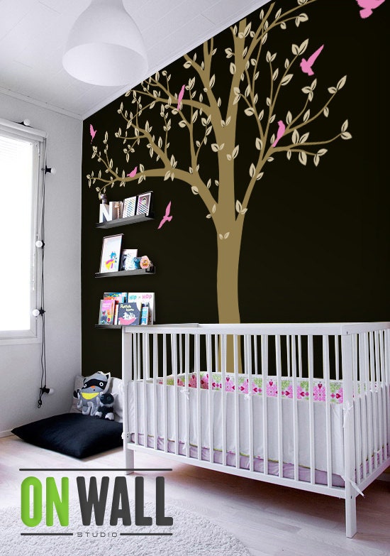Nursery Large Tree Wall Decal Wall Sticker Tree Vinyl Wall