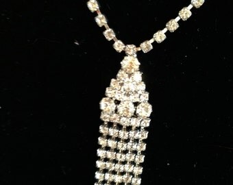 Vintage Rhinestone Necklace