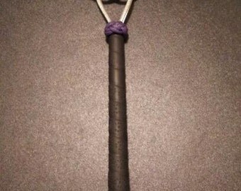 Vinyl Coated Steel Cable Rug Beater- Single Prosperity Pattern