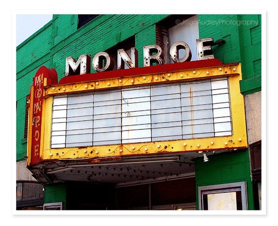 Urban Decay Photography Movie Theater Monroe Theater