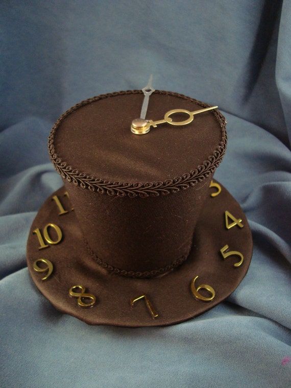 Steampunk Clock Mini Top Hat Minihat by HowVeryFascinating