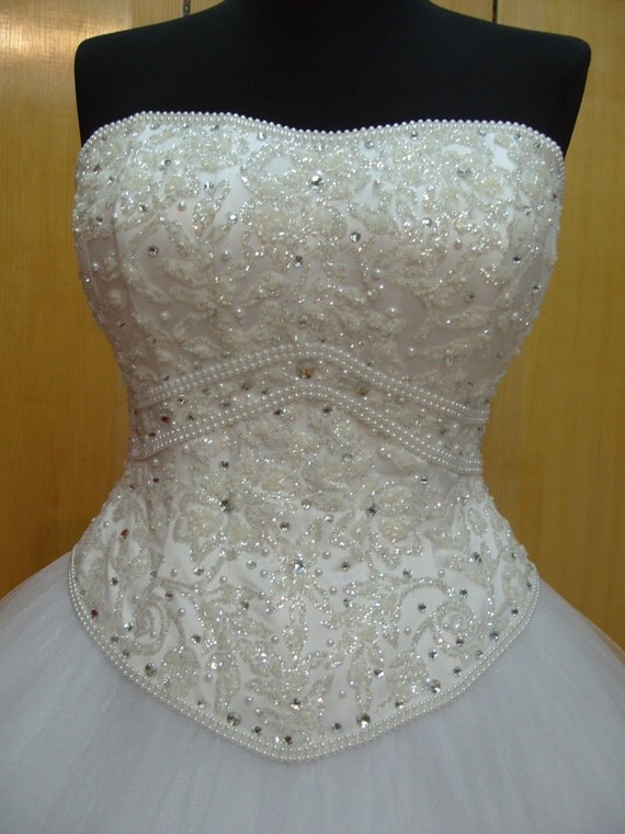 Bridal Corset Wedding Dress Corset Top Bustier Sweetheart