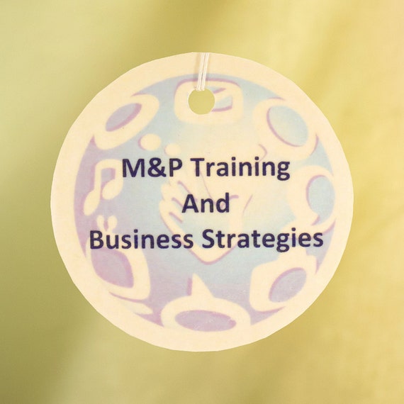 Your Business Logo on 25 Air Fresheners Promotional Circle