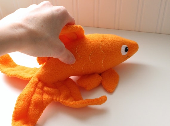 stuffed goldfish