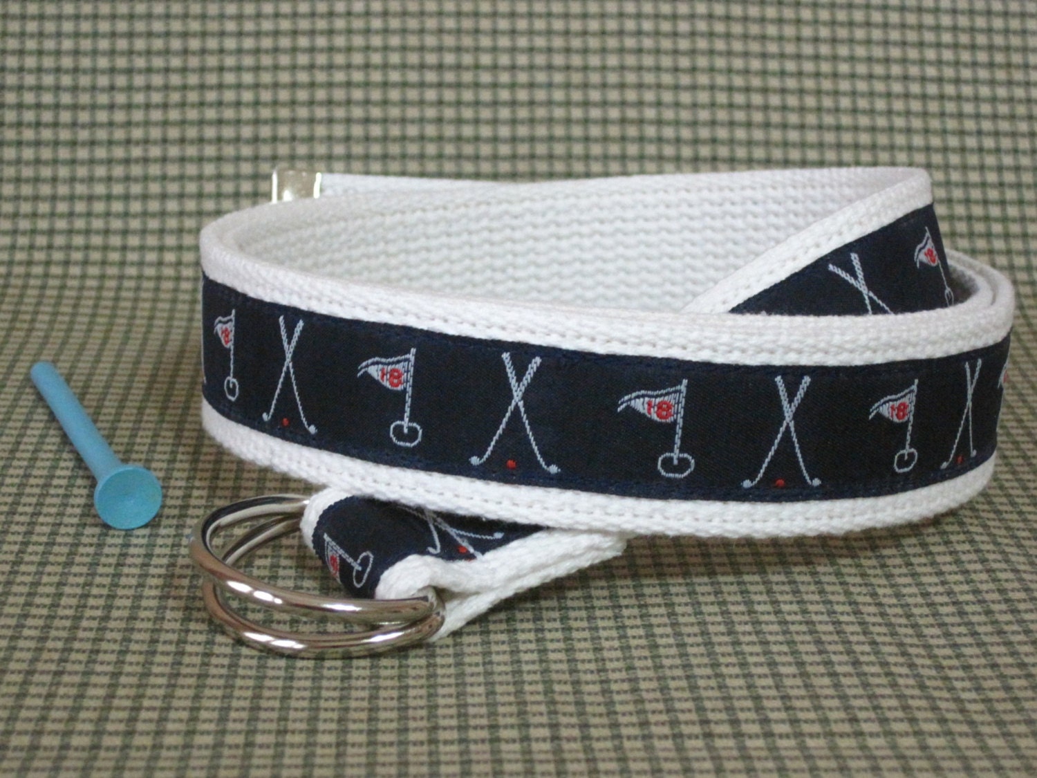 Golf Belt / D Ring Belt / Golf Canvas Belt for men boys Big