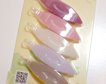 Tatting Shuttles, Clover Brand Tatting Shuttles Set of 5, Small Size 2 1/2" x 3/4"