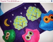 Christmas In July Sale Owl family felt tote playset Il_170x135