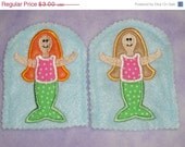 Christmas In July Sale Mermaid Finger puppet Il_170x135
