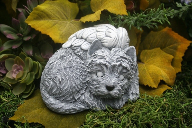 Terrier Angel Dog Statue West Highland Westie Cairn Skye