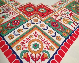 Vintage VICRAY Tablecloth