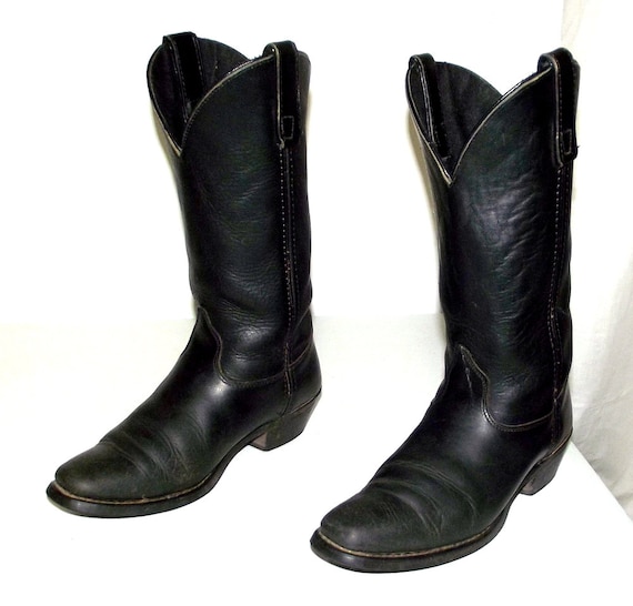 cheap black womens cowboy boots