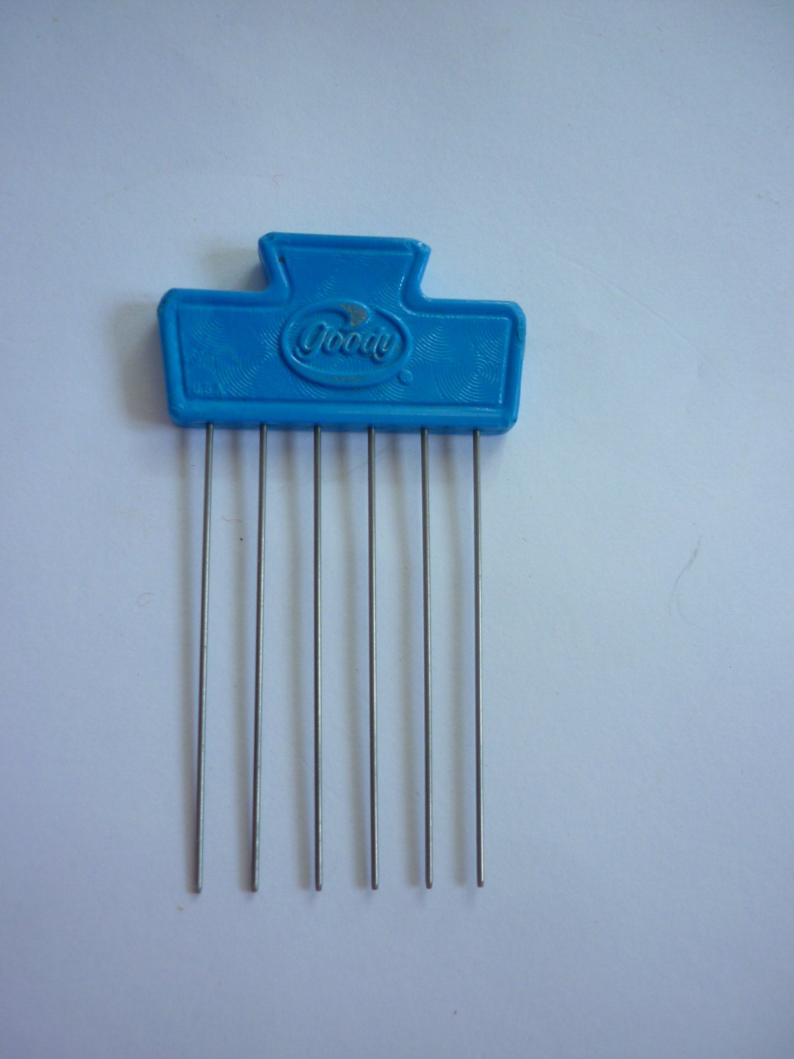 Mini Afro Pick / Hair Comb GOODY 1960s 1970s