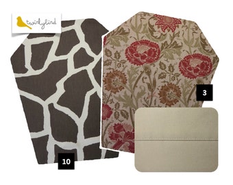 Reversible Mei Tai Carrier - Pink Mingei and Giraffe Print