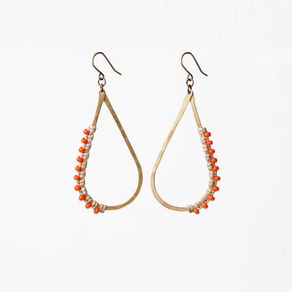 Large Teardrop Earrings